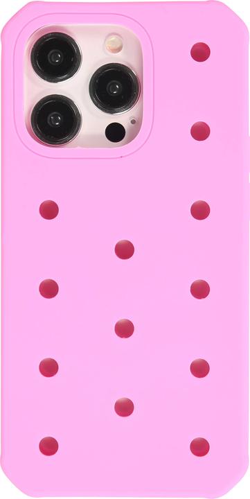 Actual product image PhoneLook Cover Thick silicone cover with holes for stick-on stickers (Apple iPhone 14 Pro)