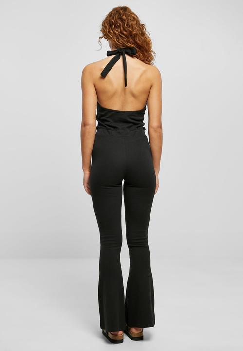 Actual product image Urban Classics Ladies stretch interlock halterneck jumpsuit - 71405 (XL)