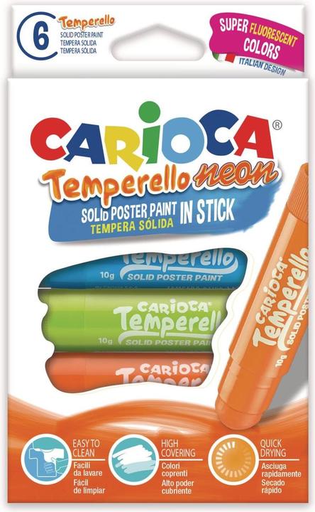 Produktbild Carioca Posterfarbe Temperello (Mehrfarbig)