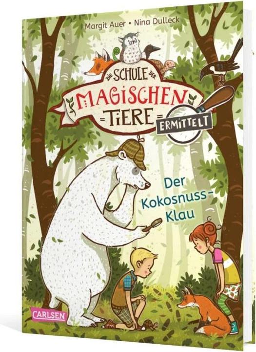 Produktbild Die Schule der magischen Tiere ermittelt 3: Der Kokosnuss-Klau (Zum Lesenlernen) (Deutsch, Nina Dulleck, Margit Auer, 2021)