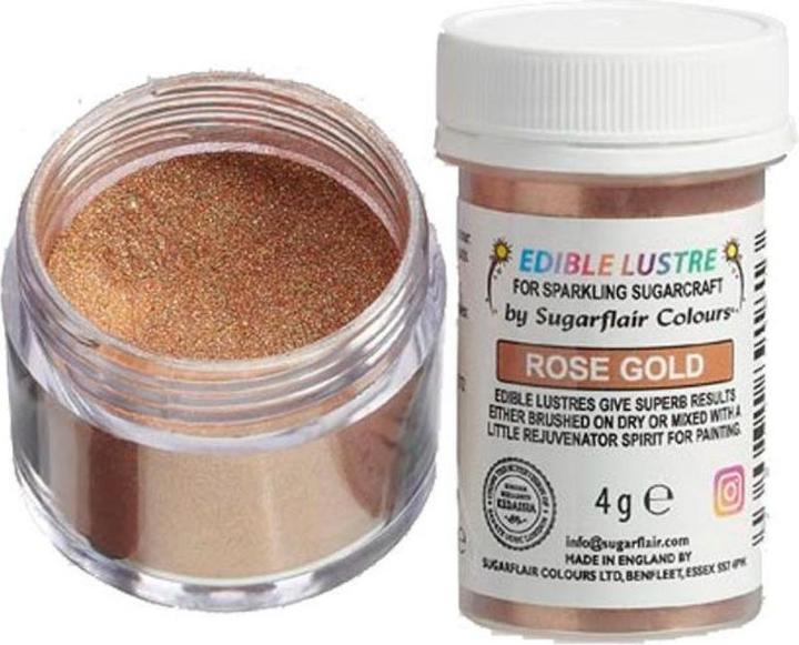 Image du produit Sugarflair Colorant de surface - Rose Gold (4gr) (1 x)