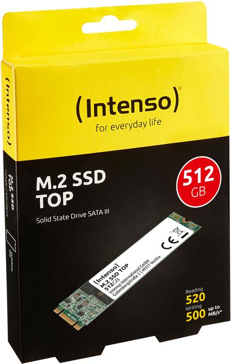 Immagine prodotto Intenso prestazioni al top (512 GB, M.2 2280)