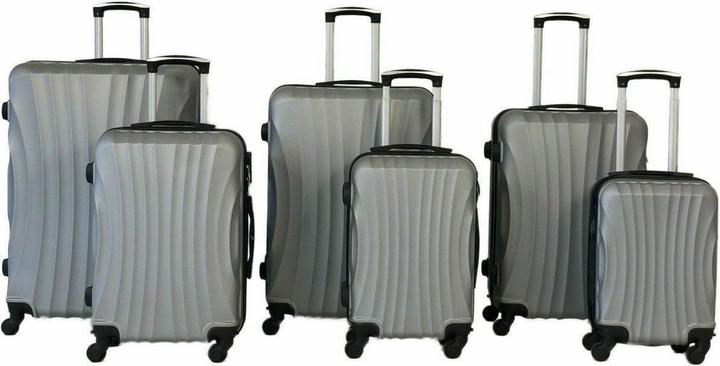 Produktbild Trolleymax Trolleymaxx Reisekoffer Silber (L (90 - 115l))
