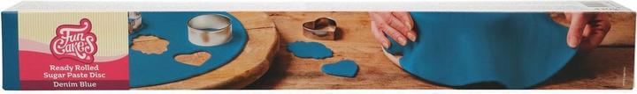 FunCakes Sugar Paste Rolled Out - Denim Blue 430gr (1 x)