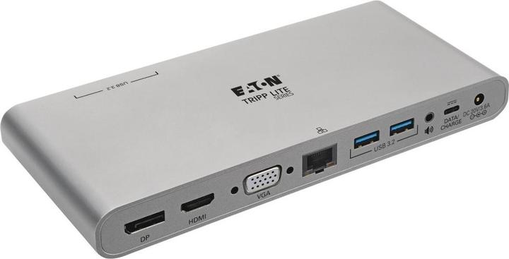 Image du produit Eaton Station d'accueil USB-C triple affichage - 4K HDMI/DisplayPort VGA USB 3.2 Gen 1 Hub USB-A/USB-C Gb (USB-C, 5 Ports)