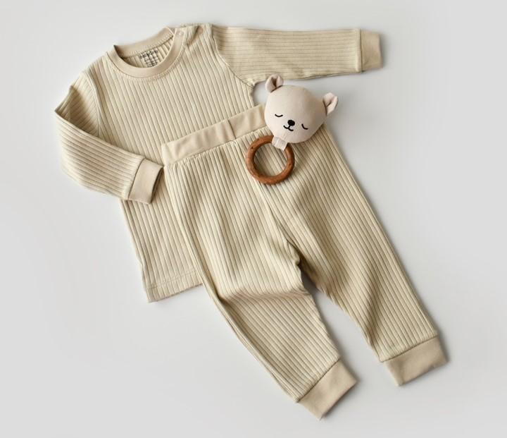 Immagine prodotto BabyCosy Set: pantaloni e maglietta a maniche lunghe (74)
