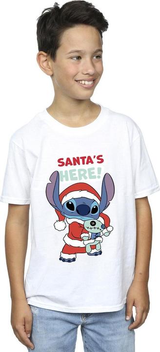 Image du produit Disney - T-shirt LILO & STITCH SANTA'S HERE - Garçon (152, 158)