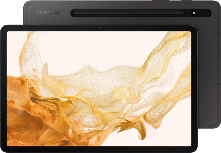 Image du produit Samsung Galaxy Tab S8 (5G, 11", 256 Go, Graphite)