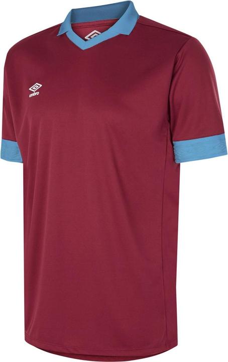 Wine red, Sky blue