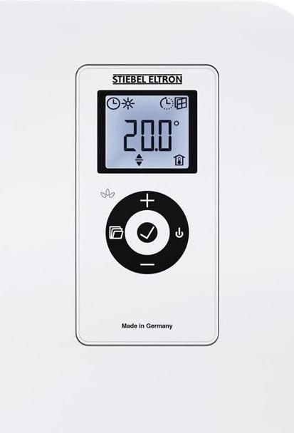Actual product image Stiebel Eltron Rapid heater CK 20 Premium, 2kW for approx. 25 m², VDE tested, LC display, timer, silent mode (2000 W)