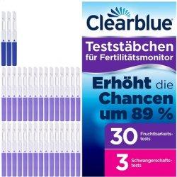 Actual product image Clearblue Test strips for fertility monitor