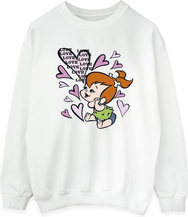 Produktbild The Flintstones Pebbles Love Love Love Sweatshirt (XXL)