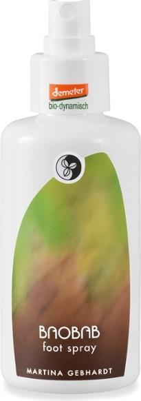 Immagine prodotto Martina Gebhardt Spray per piedi al baobab (Deodorante per piedi e polvere, 100 ml)