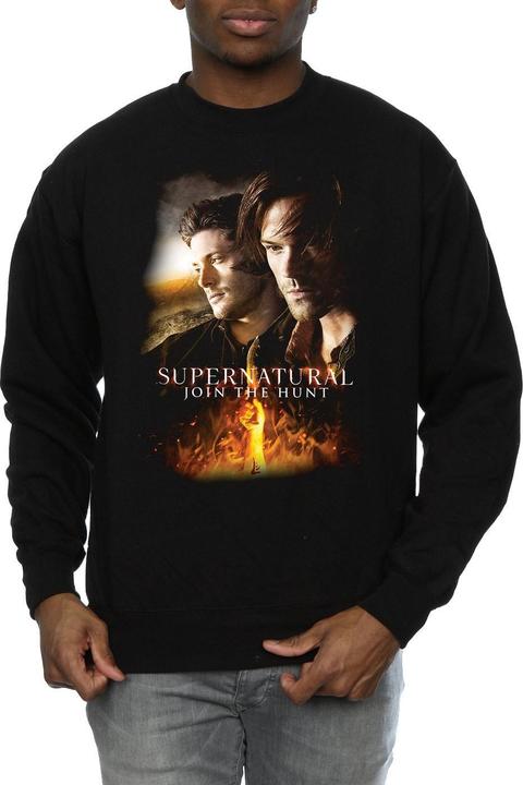 Produktbild Supernatural Flaming Poster Sweatshirt (XL)