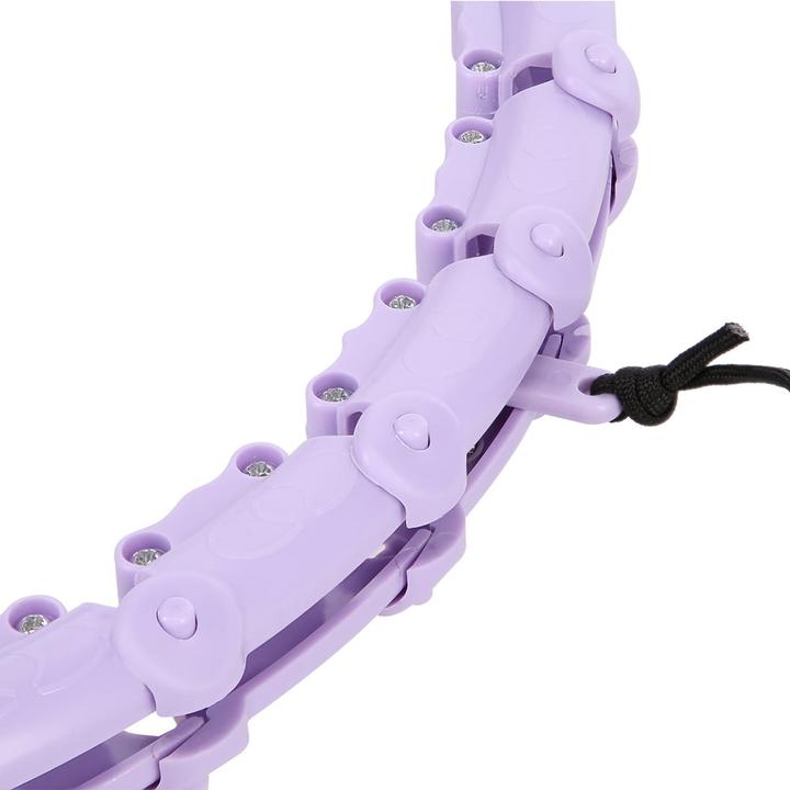 Actual product image One Hula Hop OHA02 with weight purple (39 cm)