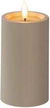Produktbild LED Kunststoffkerze sand 1873-970 Aussen 1873-970 6h Timer D7 H12,5cm 2xAA (1 x)