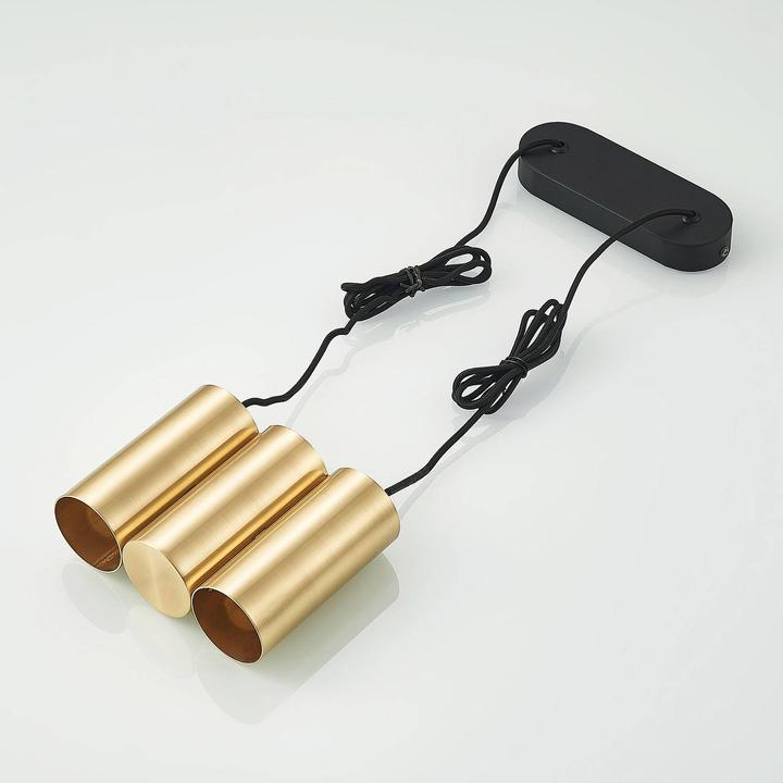 Image du produit Lucande Cesur 3 Lampe à suspendre Brass (GU10)
