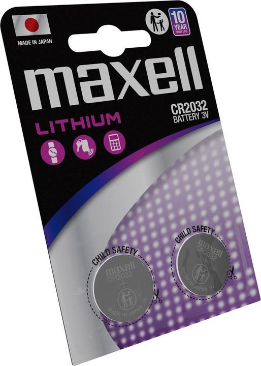 Image du produit Maxell CR2032 Batterie spezialisiert 2 Stk. (2 pcs, CR2032)