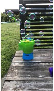 Actual product image Spring Summer Bubble Popcorn Machine (302517)