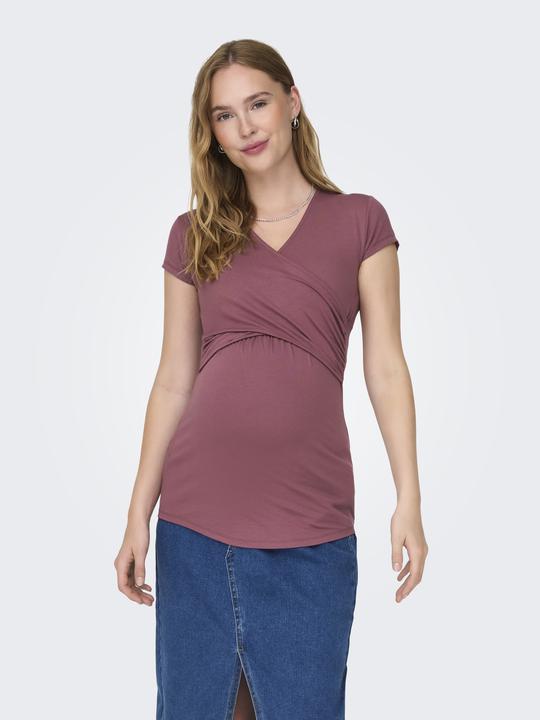Actual product image Only Maternity Mum wrap effect top