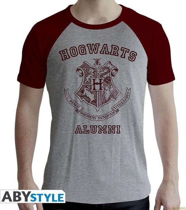 Produktbild ABYstyle HARRY POTTER - Tshirt Alumni man SS grey red - premium (XS)