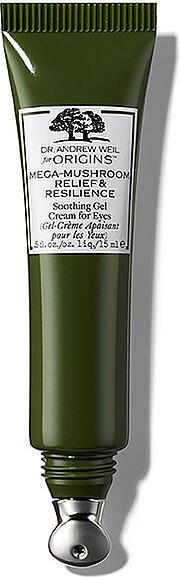 Produktbild Origins Mega Mushroom - Soothing Gel Cream for Eyes (Gel, 15 ml, Tag + Nacht)
