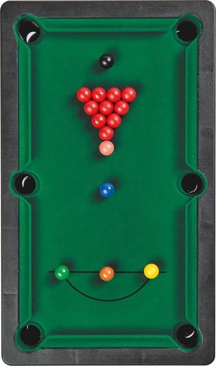 Actual product image Noris 606167704 Pool billiards & snooker incl. 2 cues, 16 billiard and 17 snooker balls and triangle