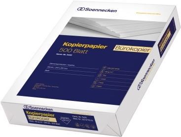 Actual product image Soennecken Copy paper Office Copier 5100 DIN A4 80g white 500 sheets/pack (80 g/m², 500 x, A4)