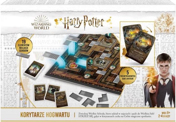 Actual product image Cartamundi Board game Harry Potter Hogwarts corridors (Polish)