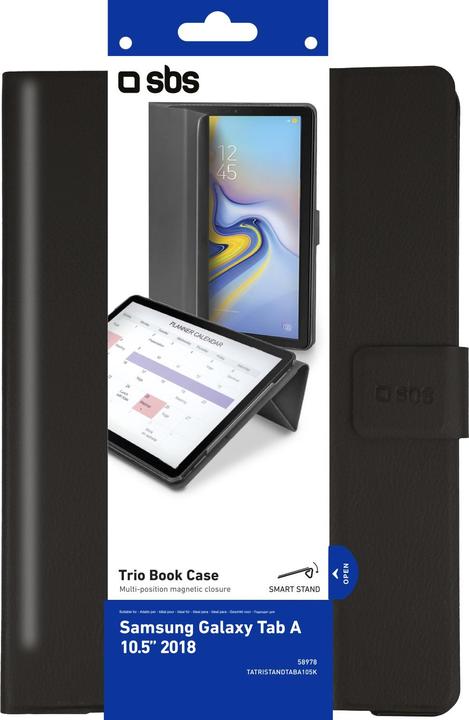 Image du produit SBS Housse de protection en forme de livre pour la Samsung Galaxy TAB A 10.5" 2018 (Samsung Galaxy Tab A 10.5)