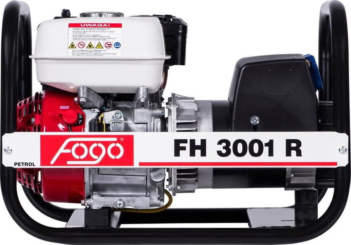 Productafbeelding Fogo DRAAGBARE GENERATORSET 2 7KW 230V FH3001R (2700 W, 3.10 l)