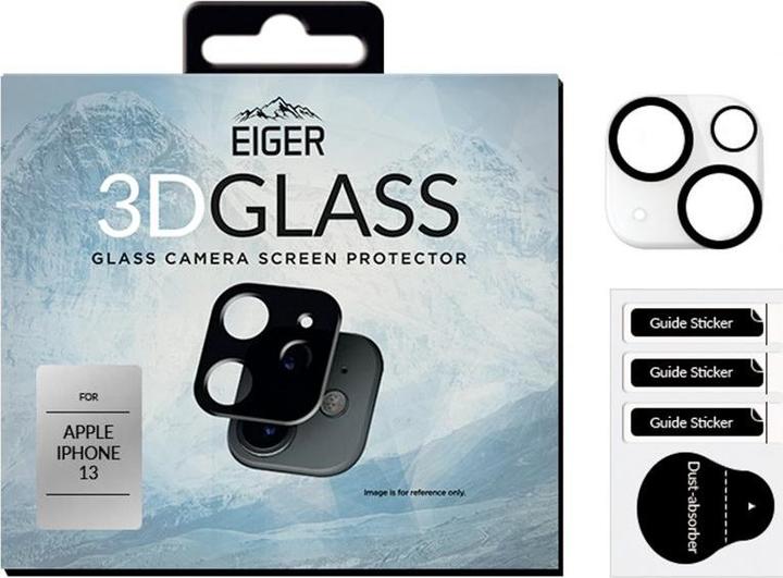 Actual product image Eiger Mountain Glass Lens (1 Piece, Apple iPhone 13)
