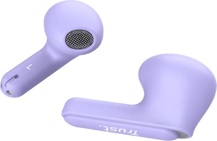 Actual product image Trust Yavi Bt Enc Earphones Purple (ANC, 23 h, Wireless)