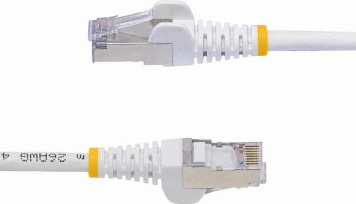 Image du produit StarTech com Câble Ethernet CAT8 Blanc de 50cm, RJ45 Snagless, 25G/40G, 2000MHz, 100W PoE++, S/FTP (S/FTP, 0.50 m)