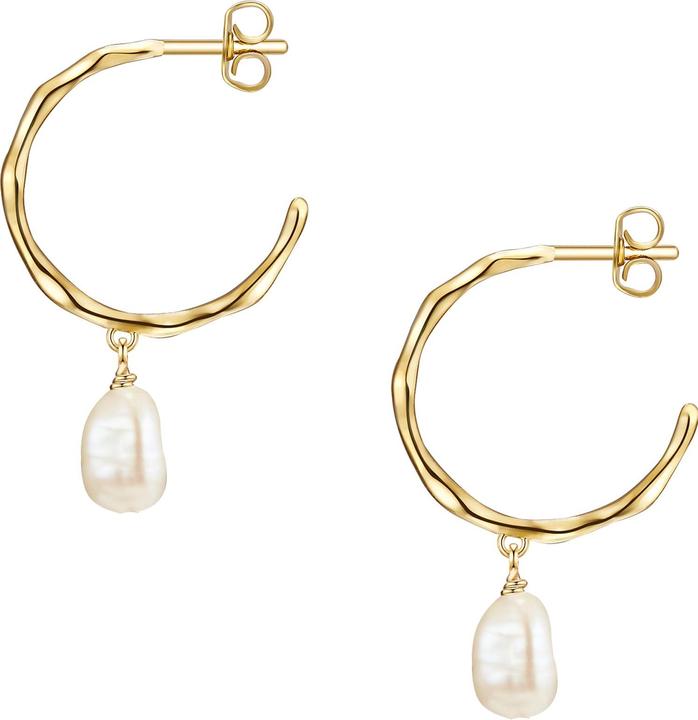Produktbild Glanzstücke München Damen Sterling Silber Süsswasser-Zuchtperle gelbgold - 23286 (Sterling Silber)