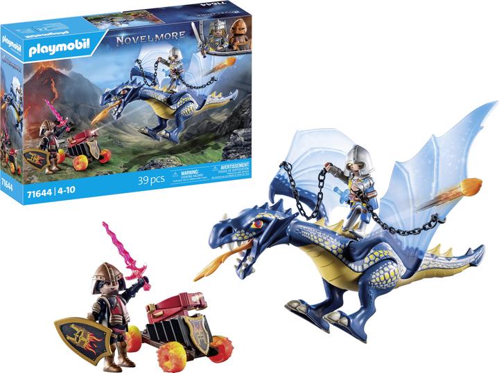 Actual product image Playmobil Dragon in battle (71644, Playmobil Novelmore)