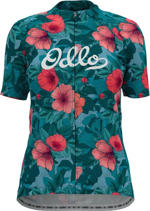 Actual product image Odlo T-shirt s/u collar s/s full zip ESSENTIA (XS)
