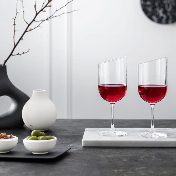 Actual product image Villeroy & Boch Red wine goblet, set of 4 NewMoon (30 cl, 4 Glasses, Red wine glasses)