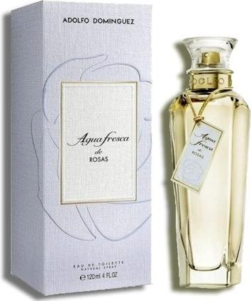 Actual product image Adolfo Dominguez Agua Fresca de Rosas EDT W 120 ml (Eau de toilette, 120 ml)