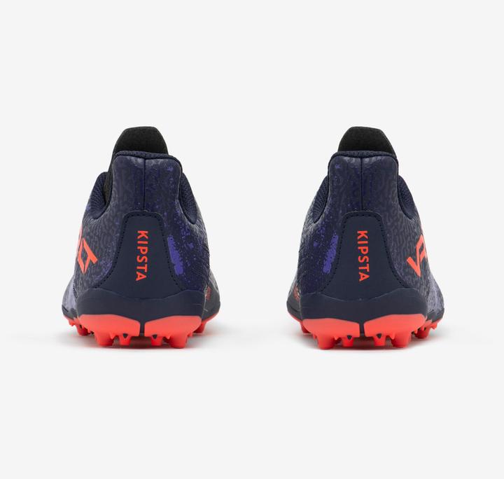Actual product image Kipsta Kids' Lace-Up Football Boots Viralto I MG/AG - Blue (36)