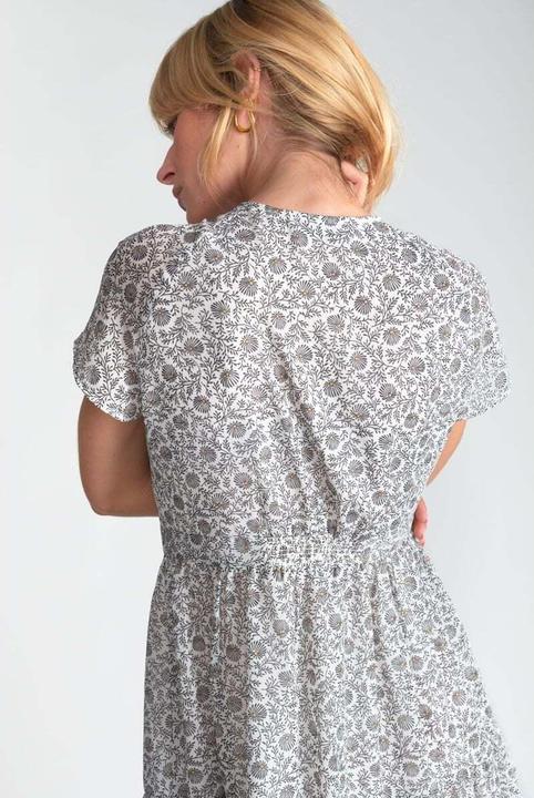 Image du produit Le Temps Des Cerises robe manches courtes chardon (XL)