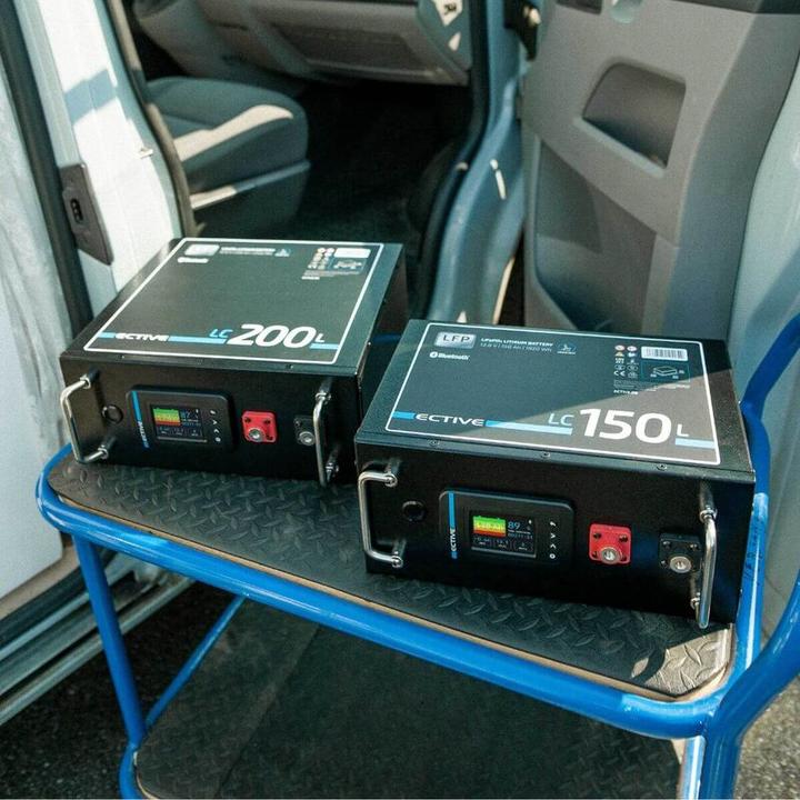 Actual product image Ective LC 150L LT 12V LiFePO4 lithium under-seat battery 150Ah (12 V, 150 Ah)