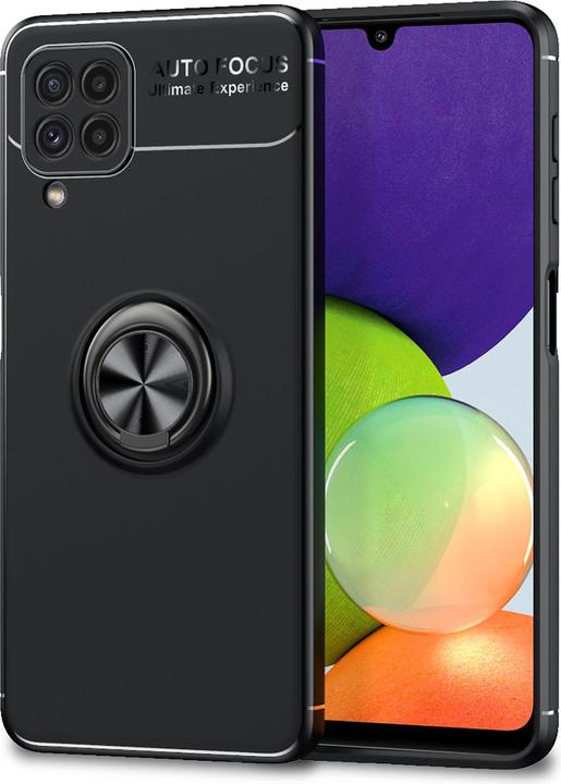 Immagine prodotto Nalia Custodia per cellulare in silicone ad anello (Samsung Galaxy A22)