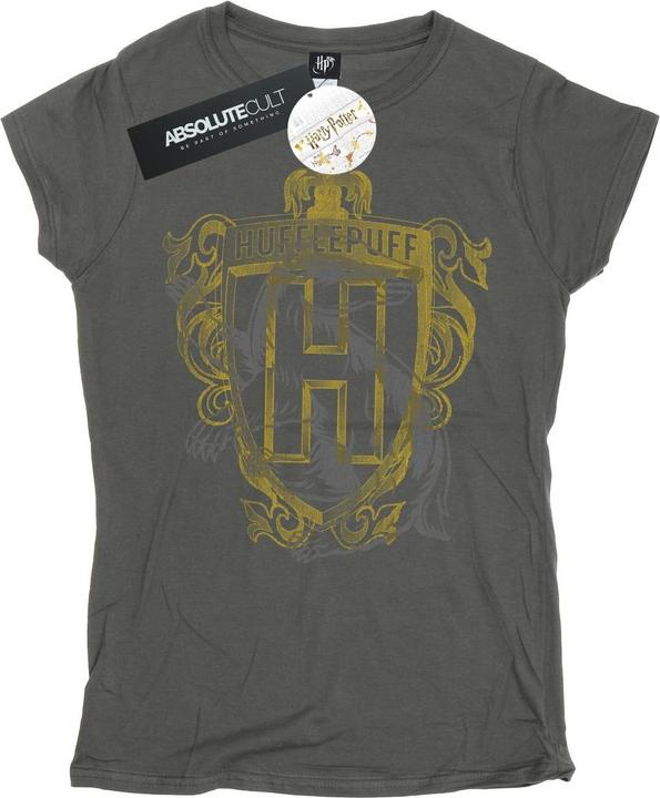 Immagine prodotto Hufflepuff Badger Crest Maglietta Donna (L)