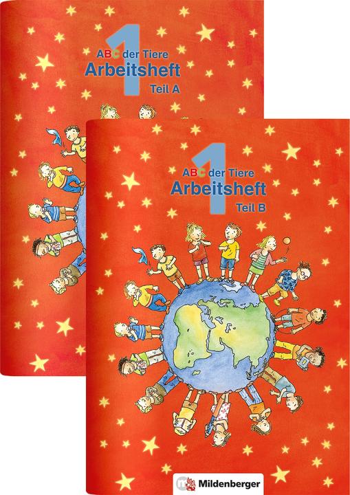 Actual product image ABC der Tiere 1 · Arbeitsheft Teil A und B - zu Lesen in Silben (Die Silbenfibel®) · Ausgabe Bayern (German, Klaus Kuhn, 2022)