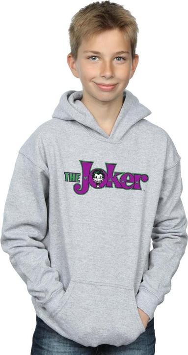 Image du produit - Sweat à capuche THE JOKER TEXT LOGO - Garçon (140, 146)