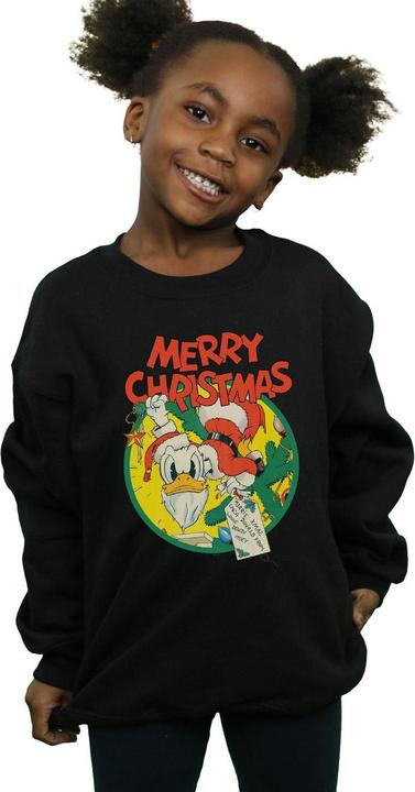 Image du produit Disney - Sweat DONALD DUCK MERRY CHRISTMAS - Fille (152, 158)