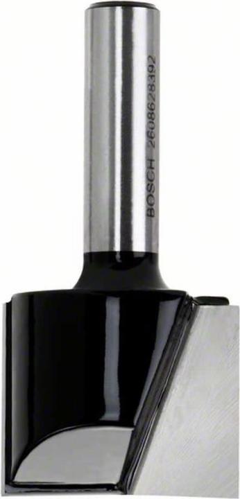 Bosch Professional Zubehör Nutfräser, 8 mm, D1 25 mm, L 19,6 mm, G 51 mm. Für Handfräsen