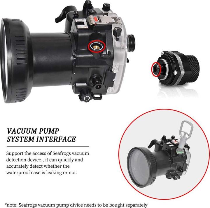 Actual product image Seafrogs SC-31 (Underwater housing, EOS R)