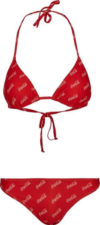 Produktbild Merchcode Ladies Coca Cola Logo AOP Bikini (XS)
